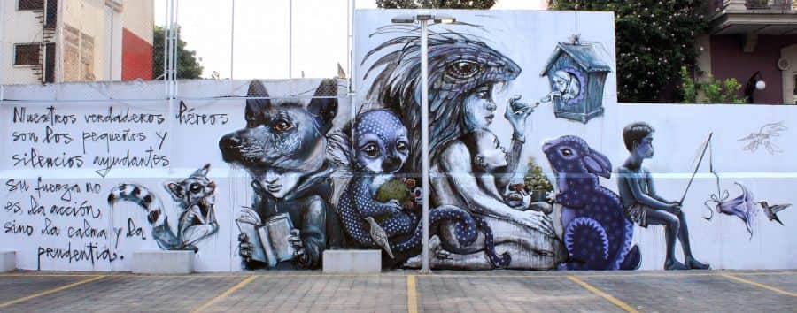 Arte urbano sobre Covid-19 refleja caos y esperanza