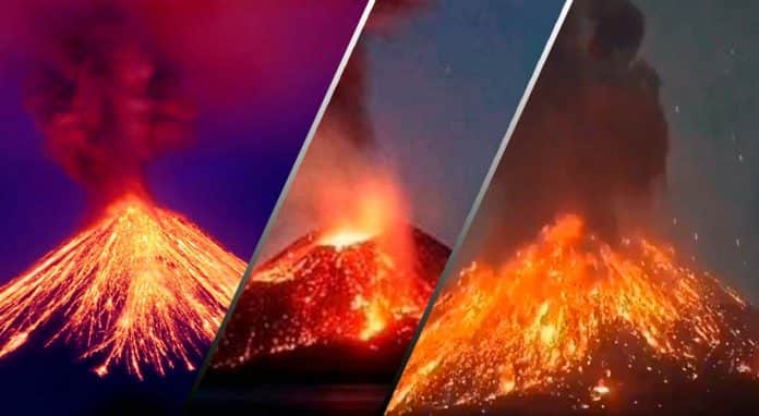Explicación ¿Por qué registraron explosiones 15 volcanes en una misma noche?