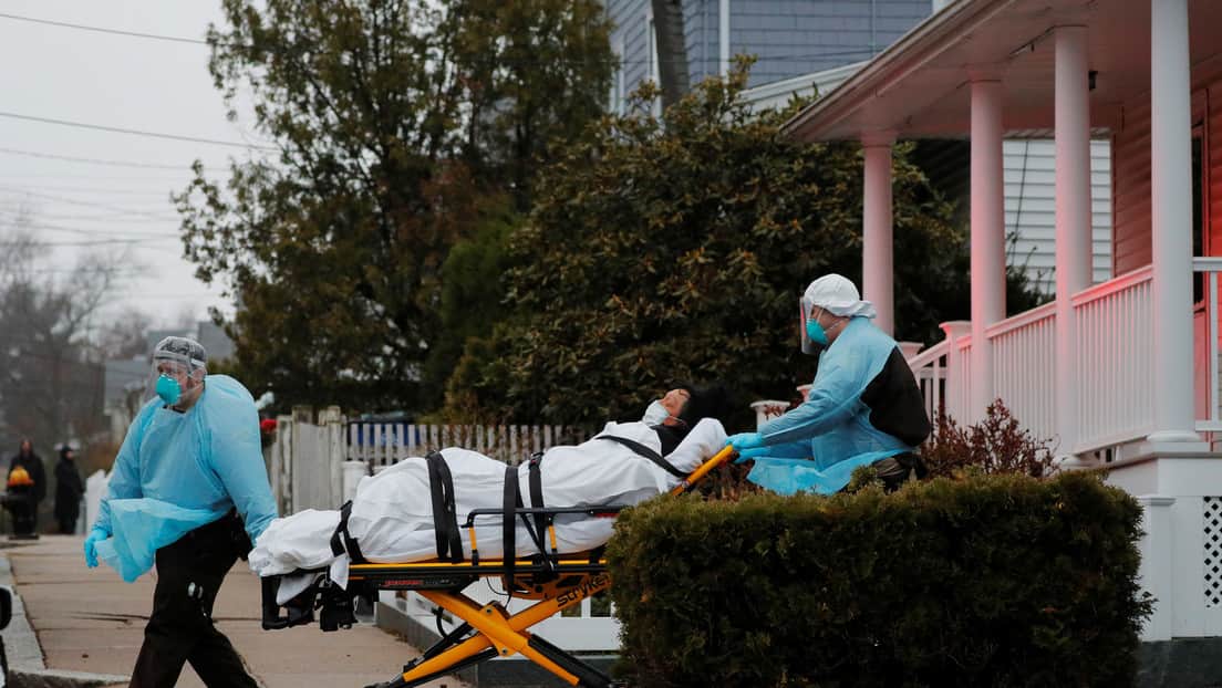 ¡Histórico! Estados Unidos registra más de 1,400 muertos por Covid-19 en un día