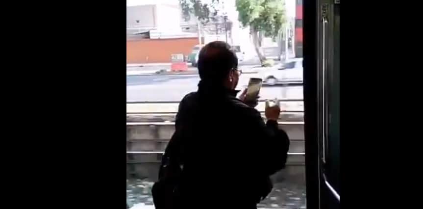 (Video) Vagón del metro viaja con las puertas abiertas en la CDMX