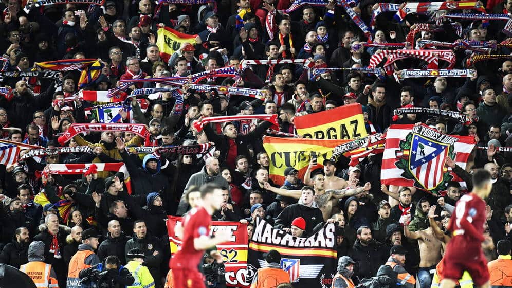 Encuentro entre Atlético de Madrid-Liverpool dejó 41 muertes por Covid-19