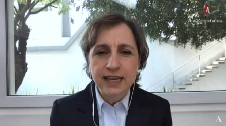 Carmen Aristegui acusa de ciberataques en su contra por parte de Notimex