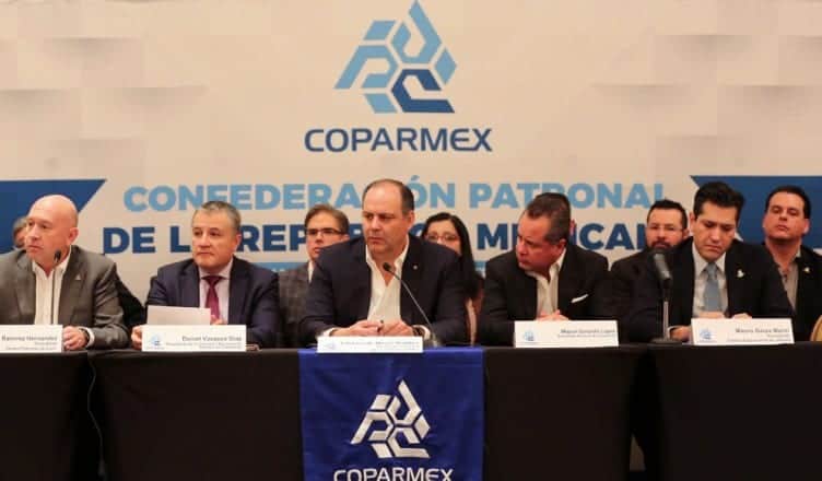 Coparmex rechaza propuesta de Morena para alcanzar el "Estado de Bienestar"