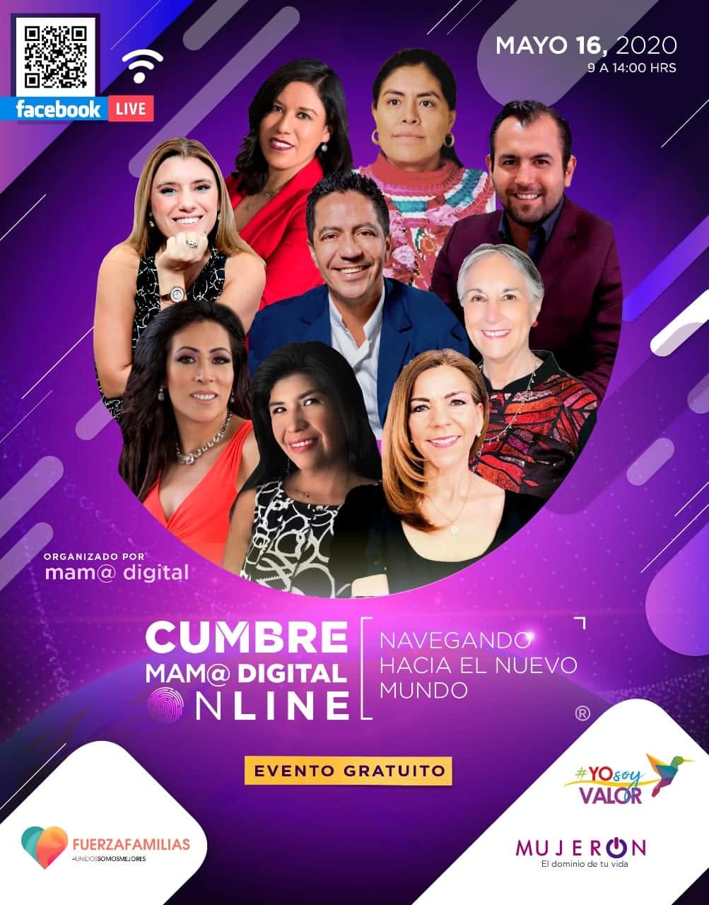 Preparan la Cumbre Mamá Digital Online "Navegando hacia el nuevo mundo"