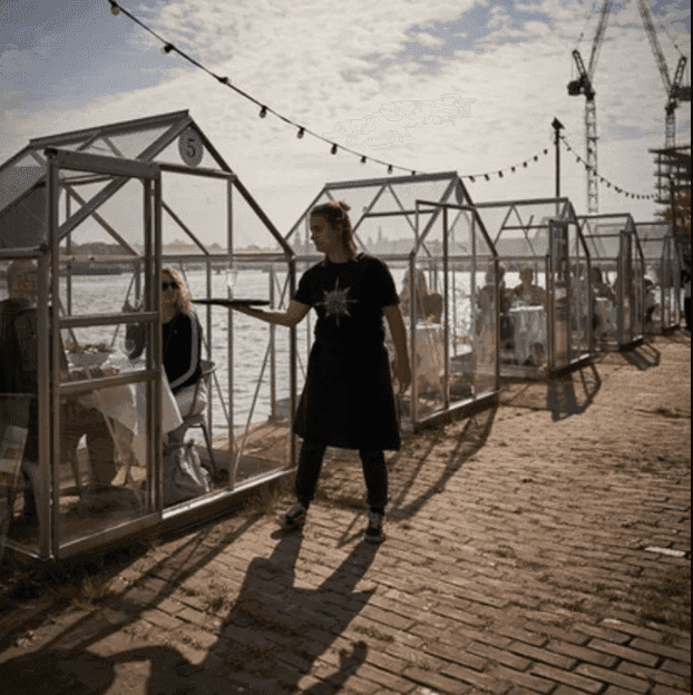 Galería: ¡Crean cenas en 'casas de cristal'! para evitar contagios de Covid-19