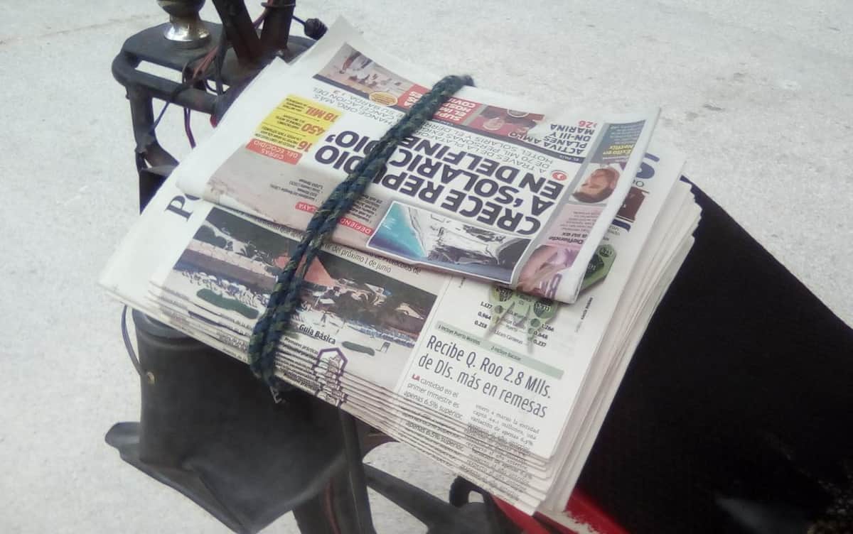Se desploma venta de periódicos por pandemia