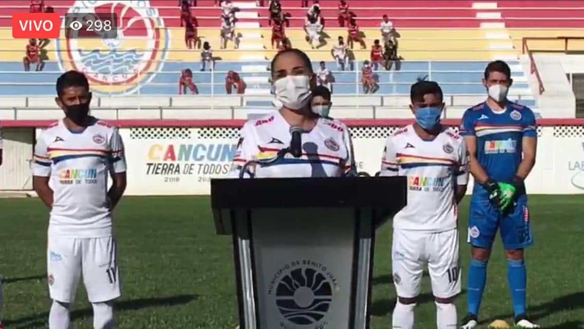 Anuncia Mara Lezama que Pioneros sí jugará en la Liga Premier