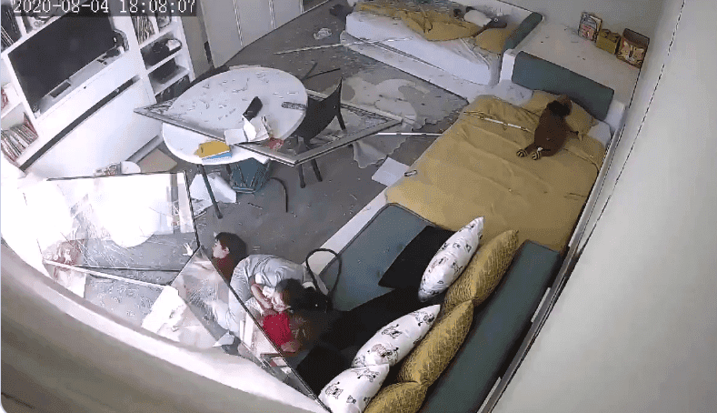 Surgen nuevos videos del momento exacto de la explosión en Beirut, Líbano