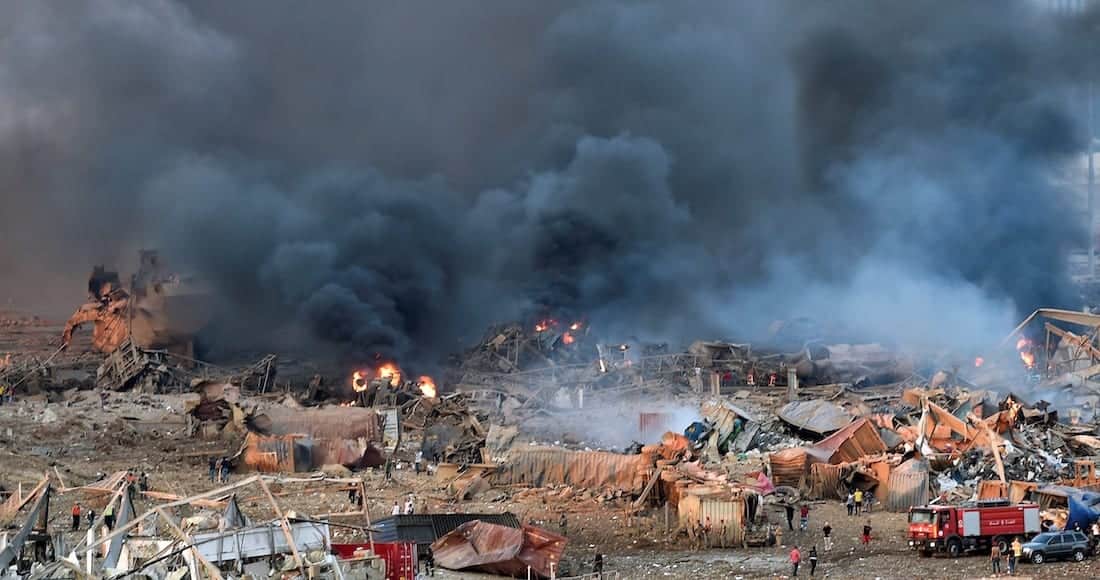 Más de 2 mil toneladas de nitrato de amonio detonaron la desgracia en Beirut