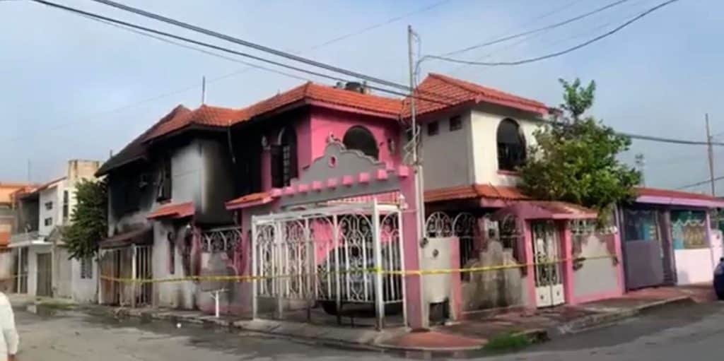 Investiga FGE el incendio provocado donde un joven murió en Chetumal