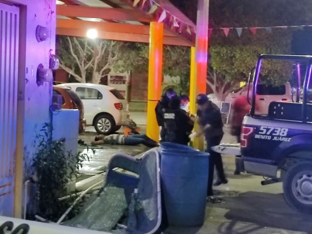 Ejecutado en un autolavado de Cancún
