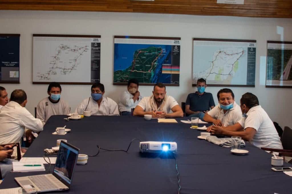 Promete Fonatur a dignatarios remodelar los cinco centros ceremoniales mayas