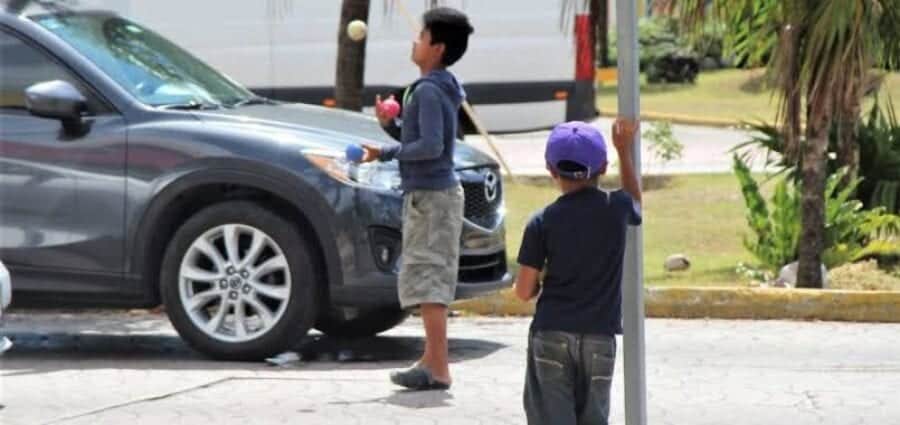 Detectan zonas de explotación infantil en Cancún con niños de otros estados