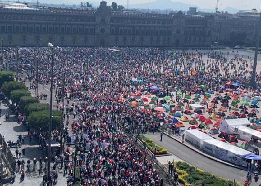 FRENAAA registra 150 mil personas ante notario público en marcha antiAMLO