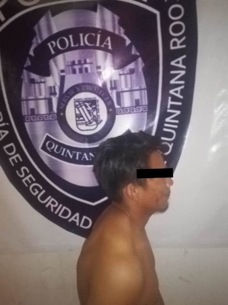 Detienen a presunto violador de una joven en Puerto Morelos