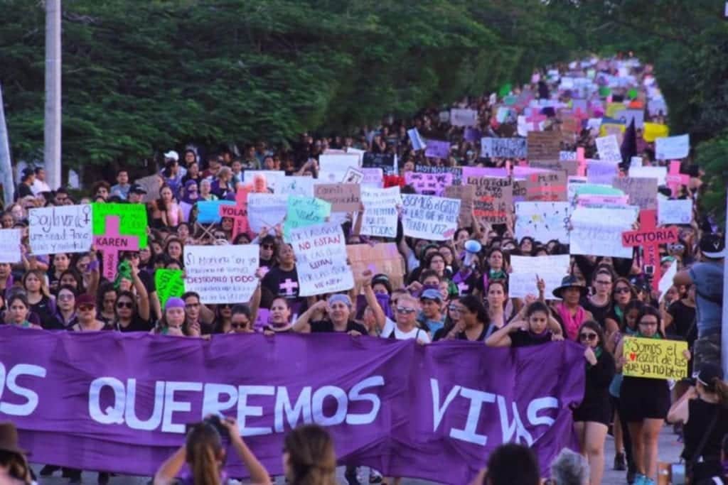 Convocan a otra marcha feminista en Cancún, esta será su ruta