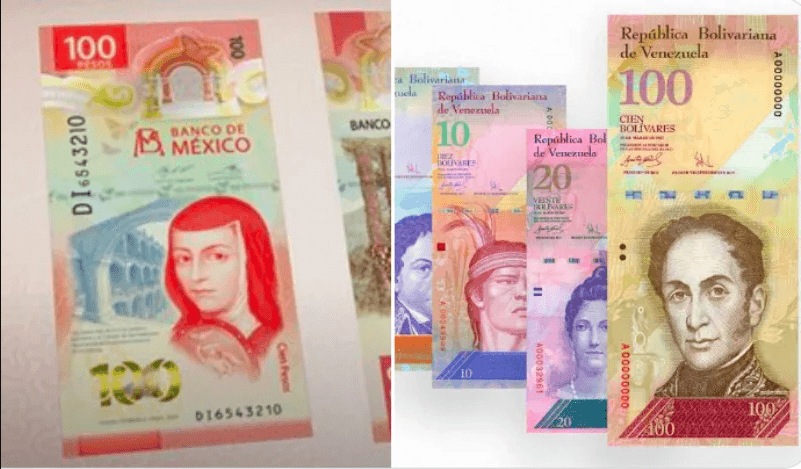 Comparan nuevo billete de 100 pesos con bolívar de Venezuela; se desata la polémica