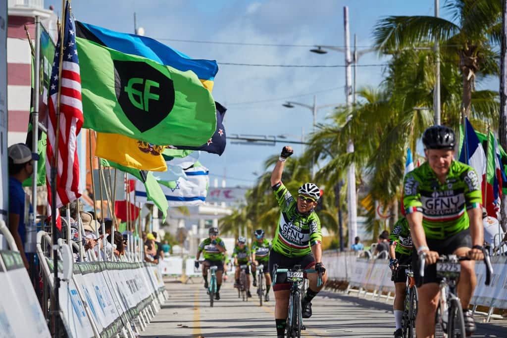 Así se vivió la 7° edición del Gran Fondo Nueva York (GFNY) en Cozumel