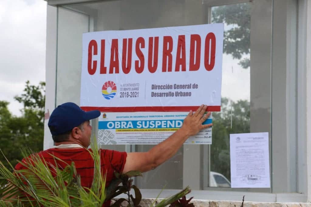 Gobierno de Cancún ha clausurado más de 14 mil 800 lotes sin permiso para construcción