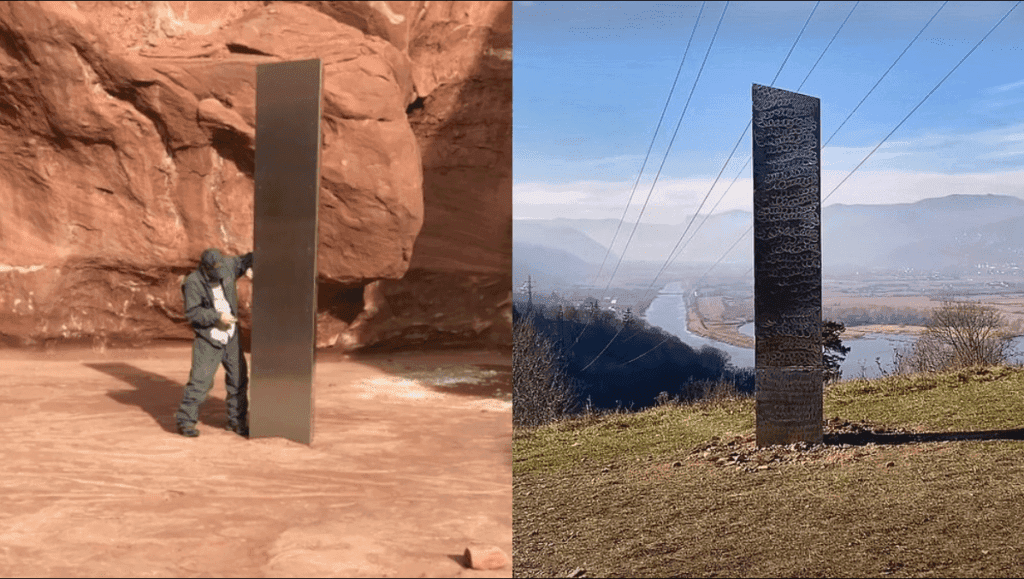 ¡Misterio resuelto! Revelan origen de los monolitos que aparecieron en Estados Unidos
