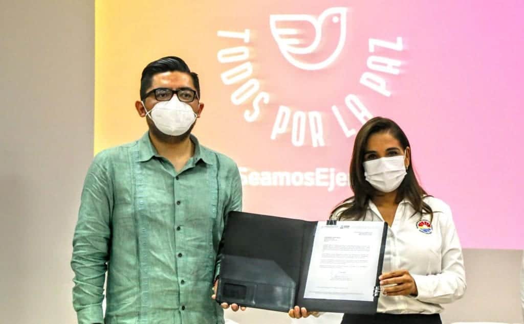 Se renueva programa 'Todos por la Paz' en Cancún con colaboración institucional