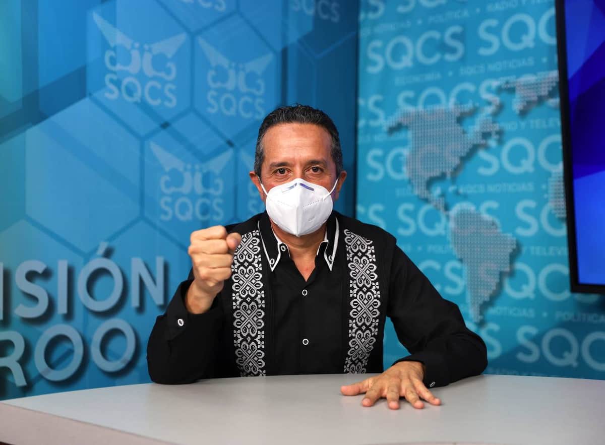 Como resultado del aumento de contagios, la zona norte de Quintana Roo regresa a semáforo naranja: Carlos Joaquín