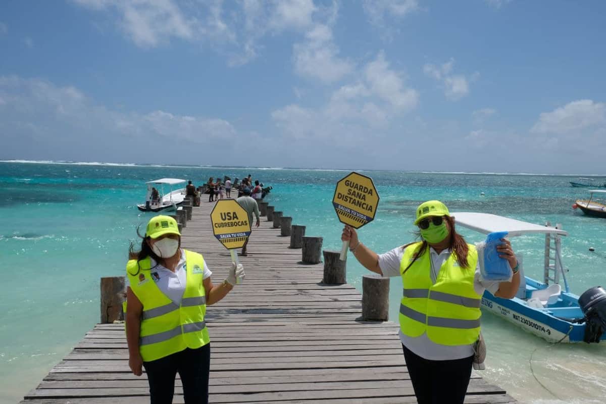 Gobierno de Puerto Morelos trabaja en equipo para hacer frente a la pandemia de Covid-19