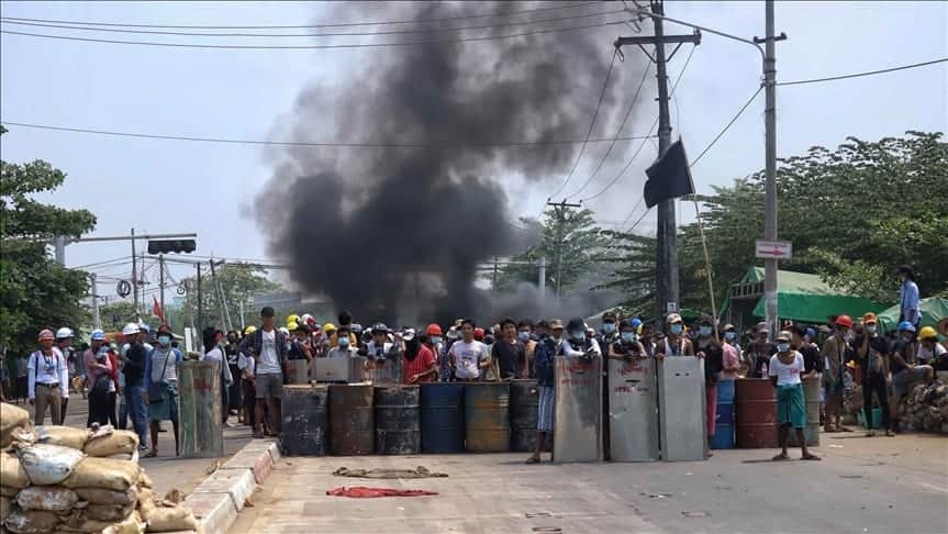 Myanmar: 23 personas perdieron la vida en protestas contra el golpe de Estado