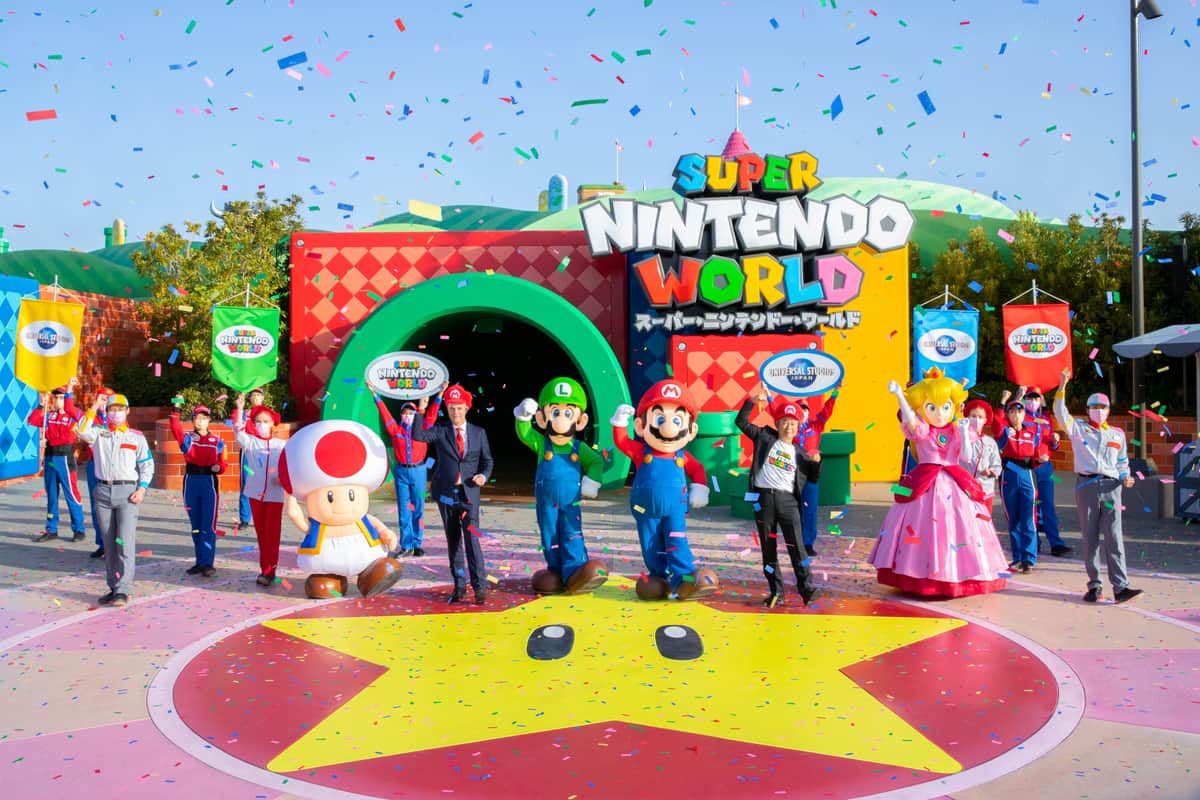 ¡Por fin! Creador de Mario Bros inaugura el 'Super Nintendo World'
