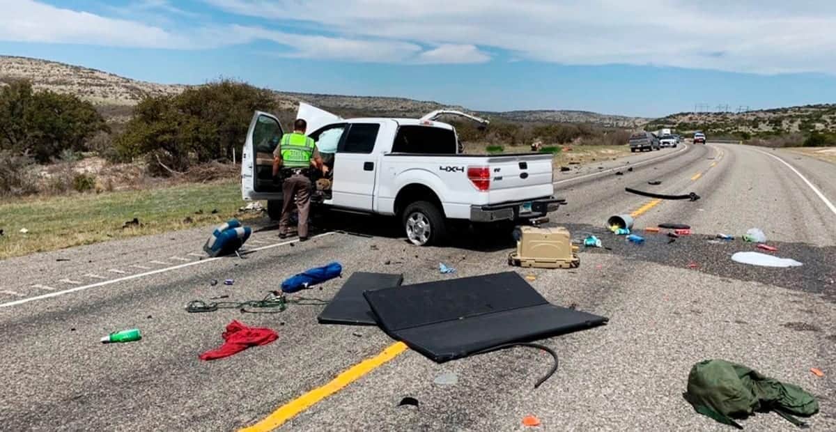 Ocho migrantes mexicanos fallecen en accidente vial tras una persecución policial en Texas
