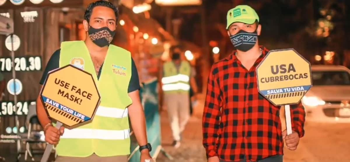 Continúa en Tulum programa de Burbujas Sanitarias para evitar contagios de Covid-19