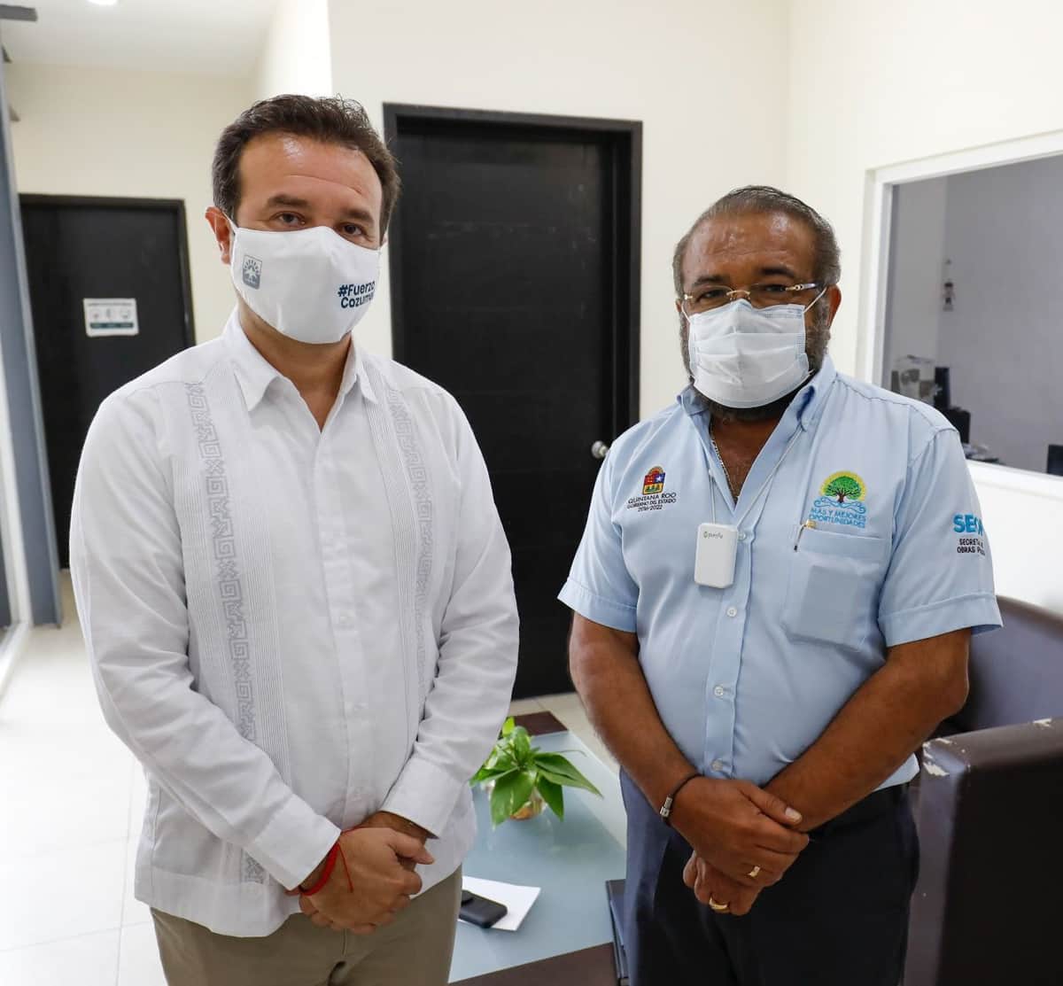 Inician gobierno de Pedro Joaquín y del Estado trabajos para atender los socavones en Cozumel