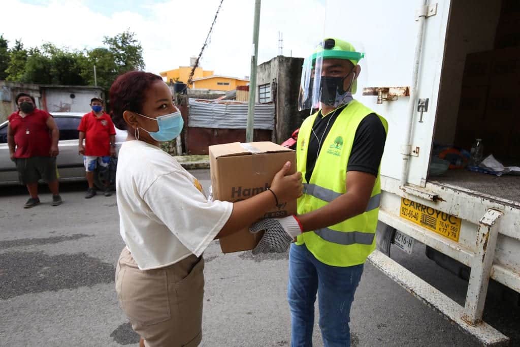 Inicia entrega de paquetes alimentarios del programa “Hambre Cero” en Quintana Roo