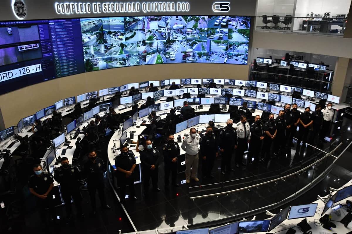 El C-5 de Cancún apoyará en la vigilancia de la jornada electoral en Quintana Roo