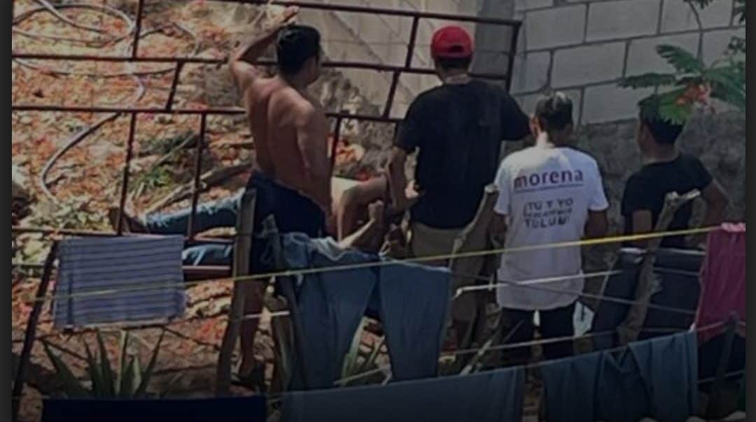 Matan a un hombre en la puerta de su vivienda en la zona de invasión en Tulum
