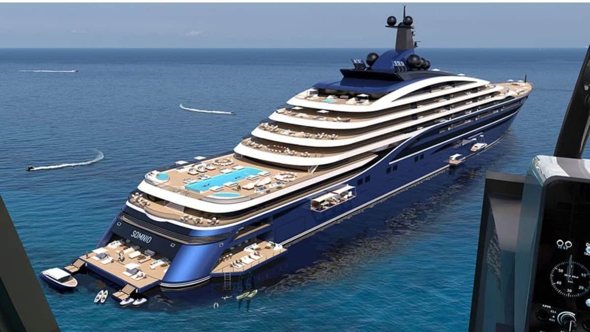 ¡YA ME VI! Así es el yate habitable más grande del mundo: 9 millones de euros cada apartamento