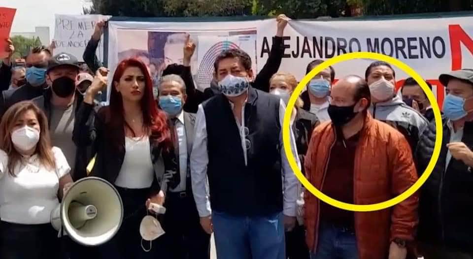 Acusan a Mario machuca, líder del PES en Q.Roo, de participar en toma violenta en la CDMX