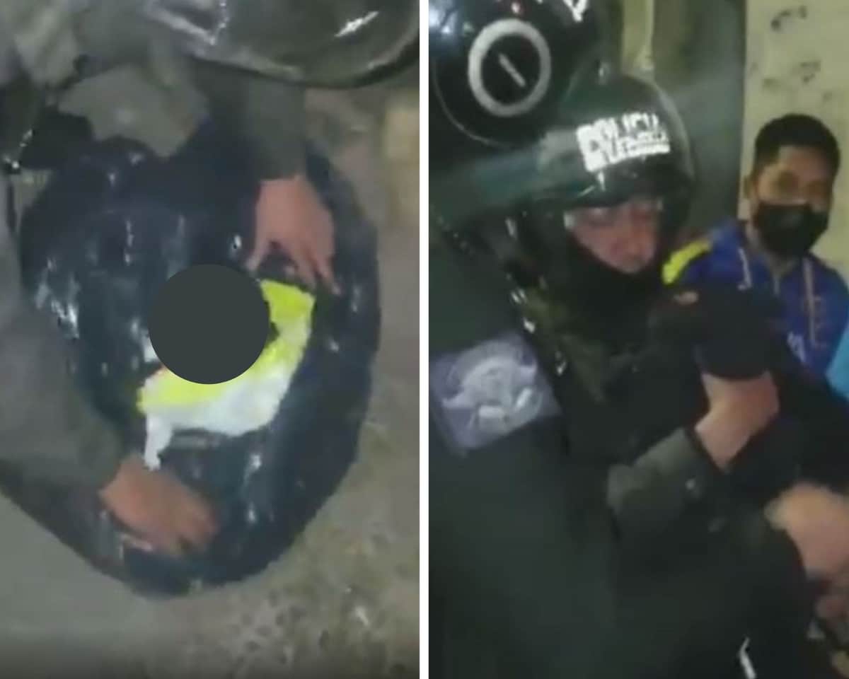 Lanzan a bebé recién nacida a la basura en una bolsa, lograron rescatarla con vida