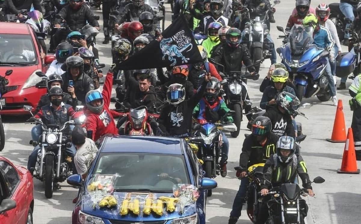 FOTOS: Hacen rodada a Tres Marías en homenaje a motociclistas muertos