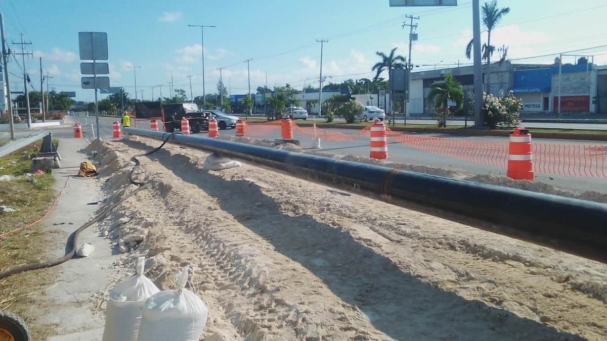 Fonatur detiene introducción de gasoductos en Playa del Carmen