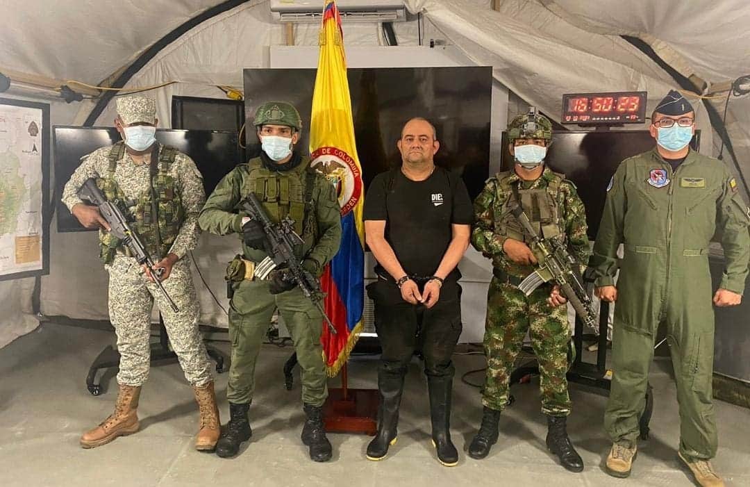 Detienen a 'Otoniel', el narco más buscado de Colombia