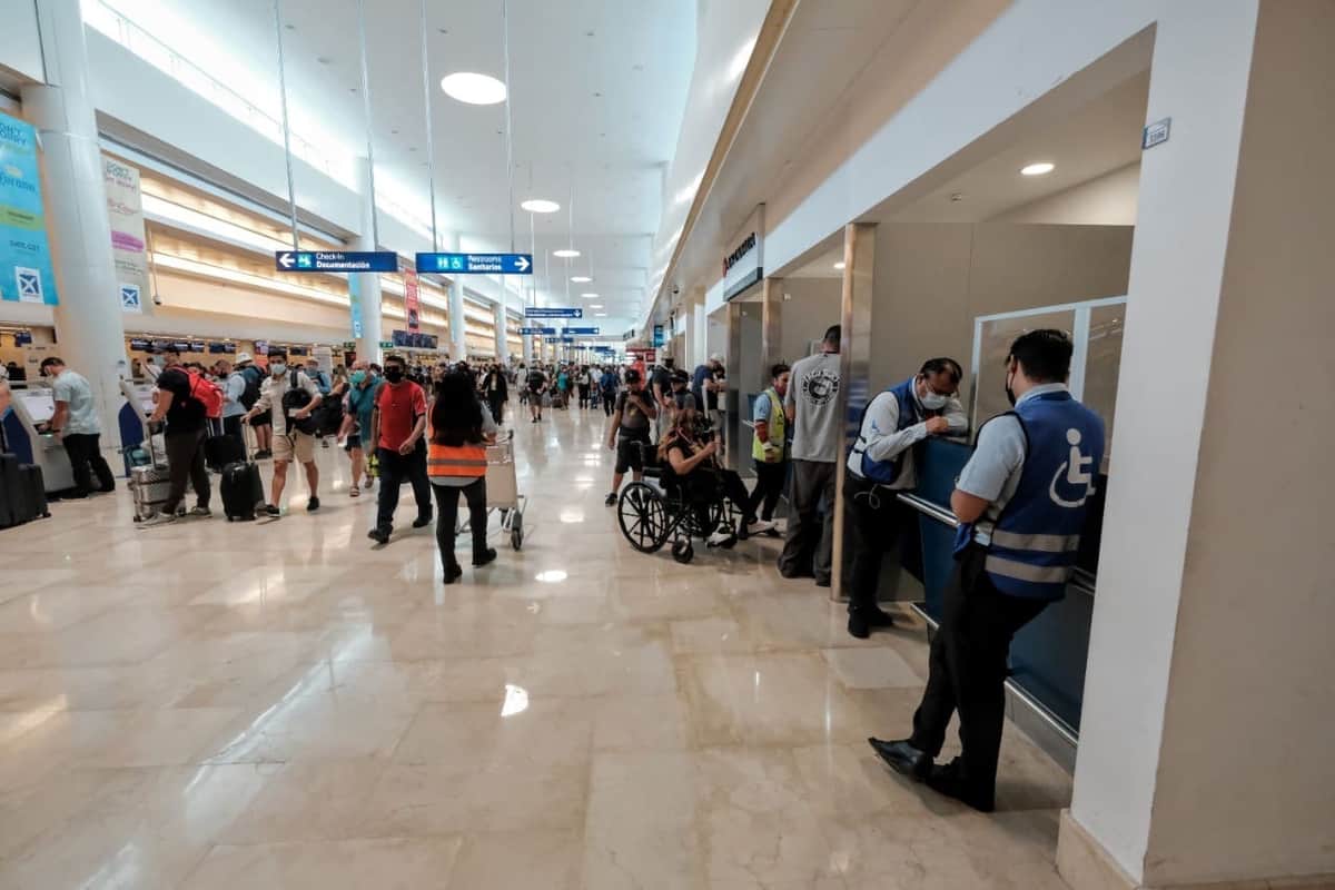 Viernes con 441 operaciones en aeropuerto de Cancún