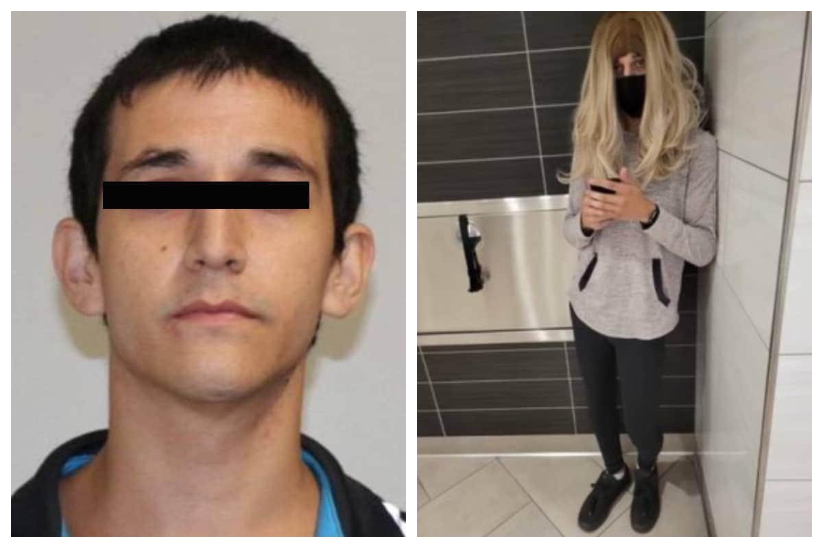 Atrapan a hombre pedófilo que entraba a baños de damas vestido de mujer para grabar niñas