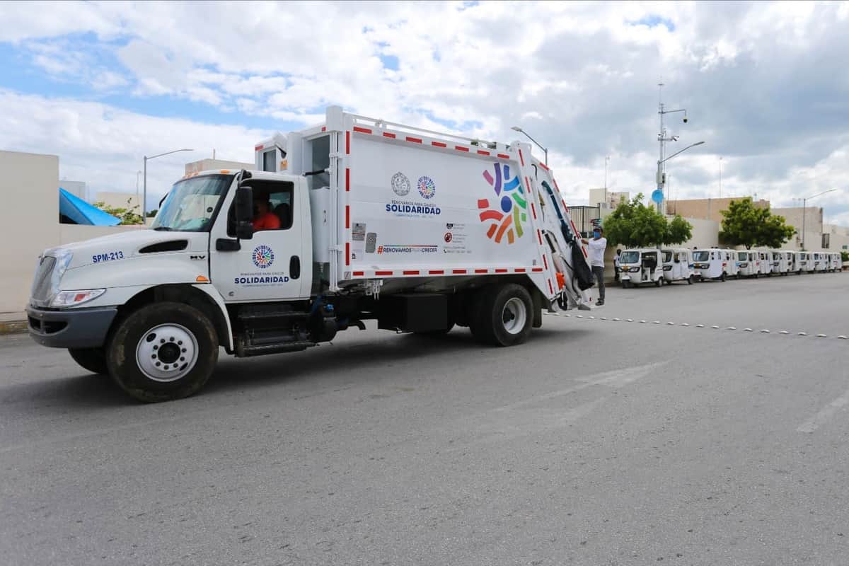 Refuerzan los trabajos de limpieza en todo Solidaridad