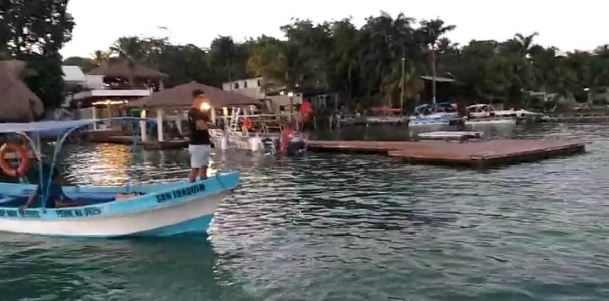 Ante caso de embarcación retenida, náuticos Bacalar denuncian sobrexplotación en la laguna