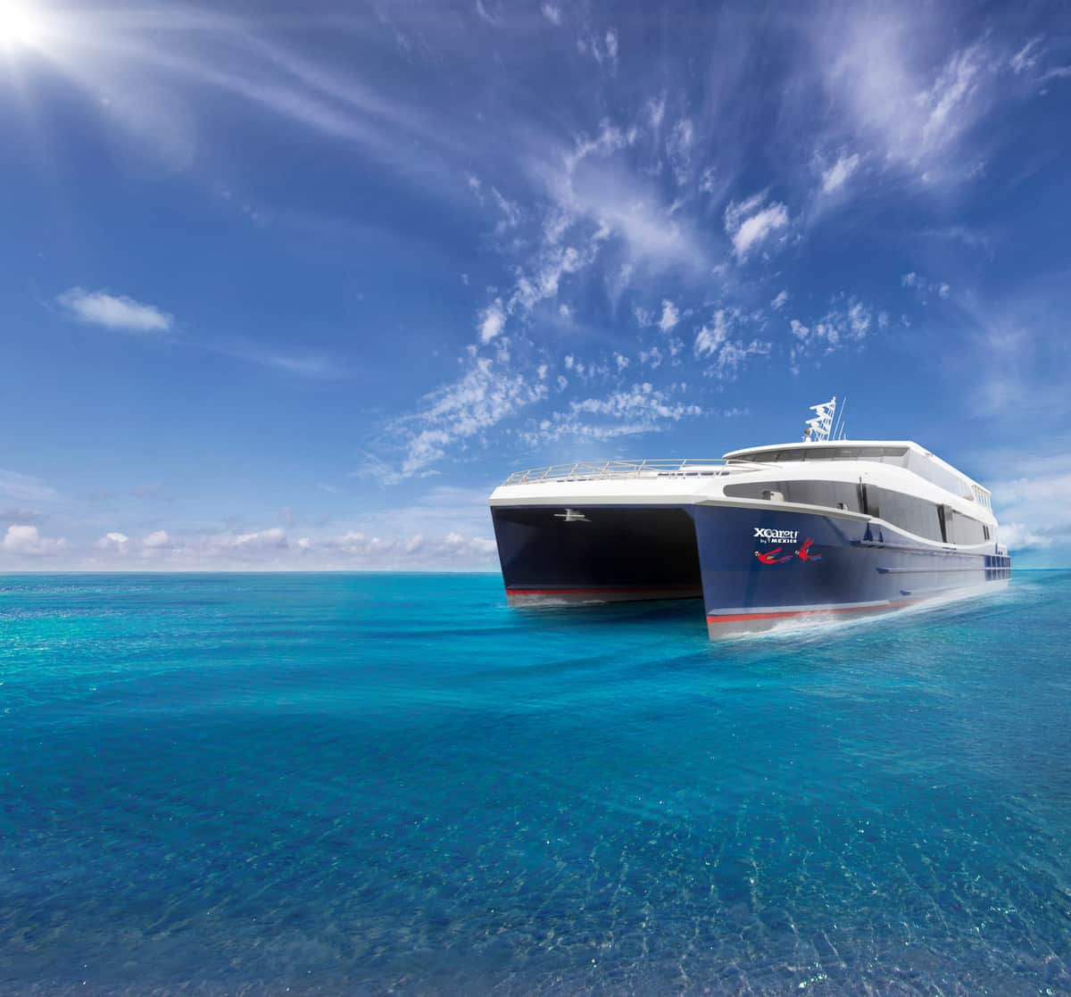 Arranca operación ferries de Cancún a Isla Mujeres de Xcaret: cobran 500 pesos