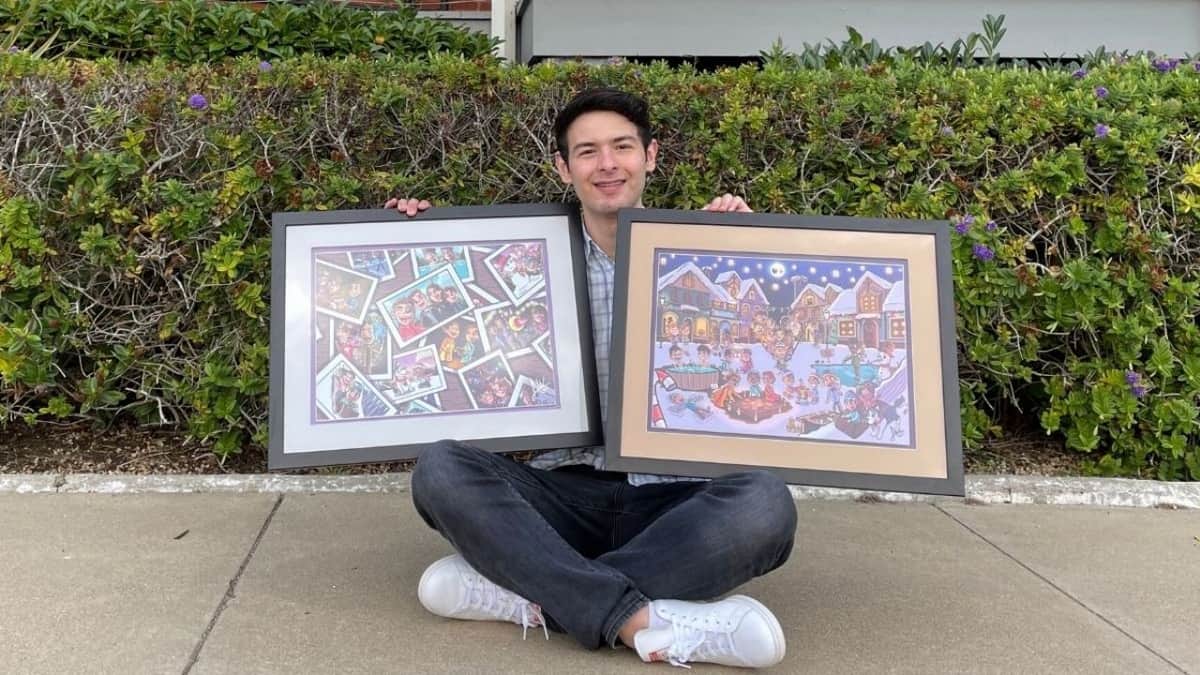 Ilustrador Álex Carrillo presenta exposición en Museo de Walt Disney