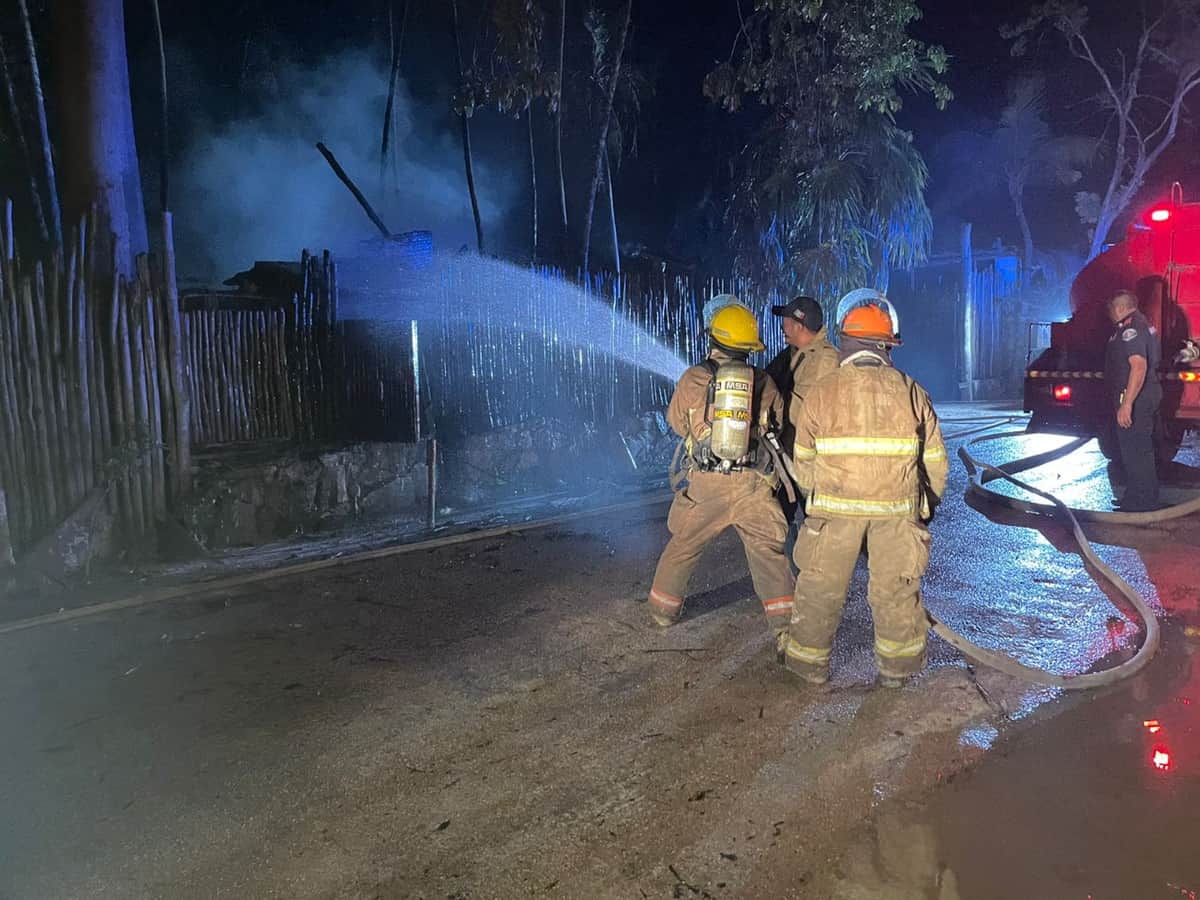 Se incendia boutique hotel en la zona costera de Tulum