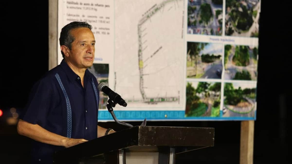 Más obra pública para el crecimiento ordenado y responsable de Quintana Roo: Carlos Joaquín