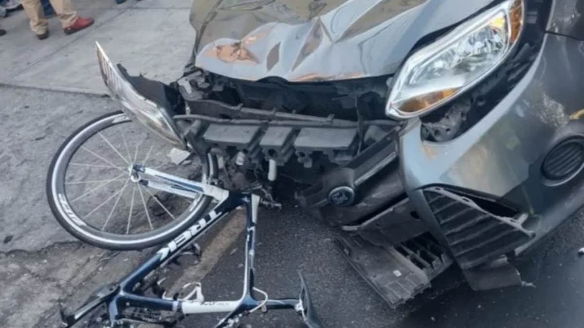 Vinculan a proceso a conductor que atropelló a ciclistas en Tlalpan